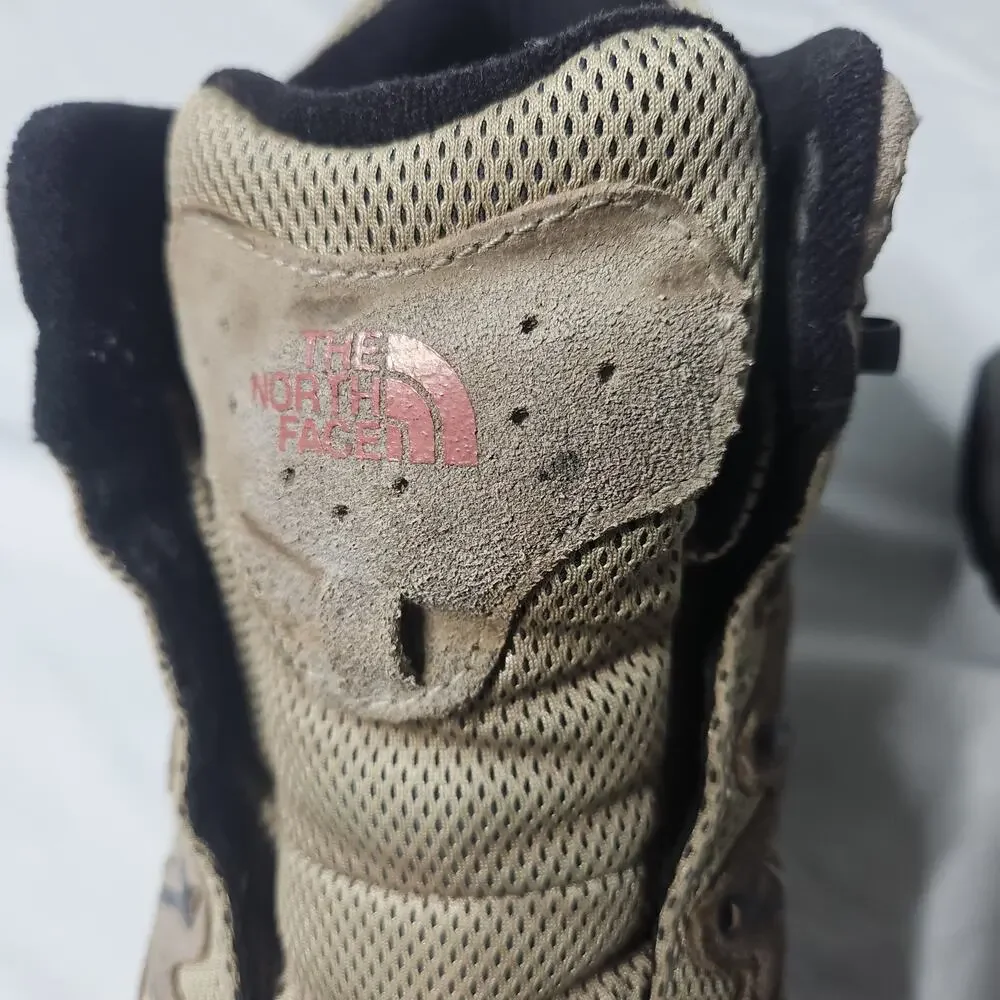 The North Face Storm III Men's Hiking Shoes HydroSeal Waterproof Vibram Tan Sz 9